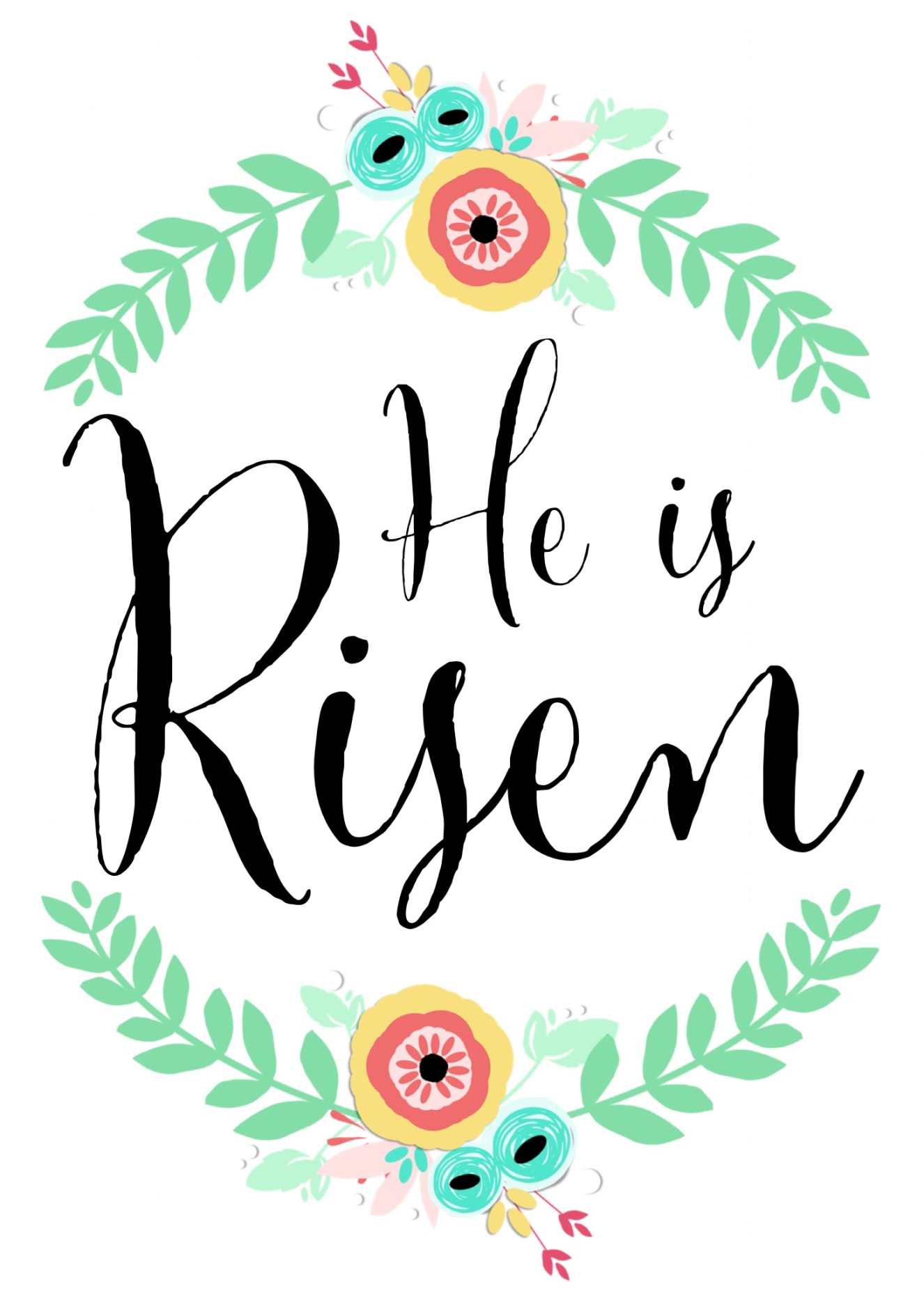 Free Printable Religious Easter Card For Child