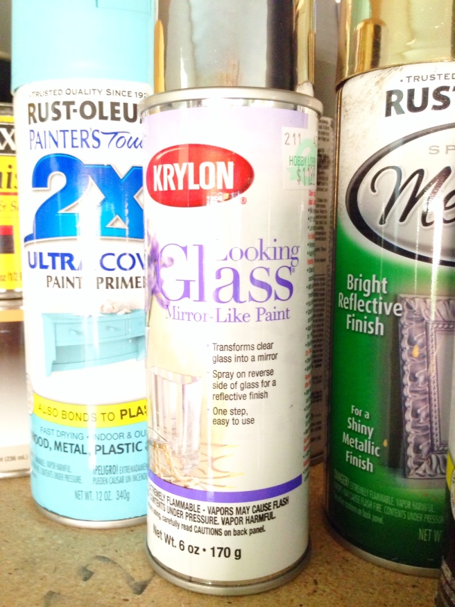 looking glass spray paint